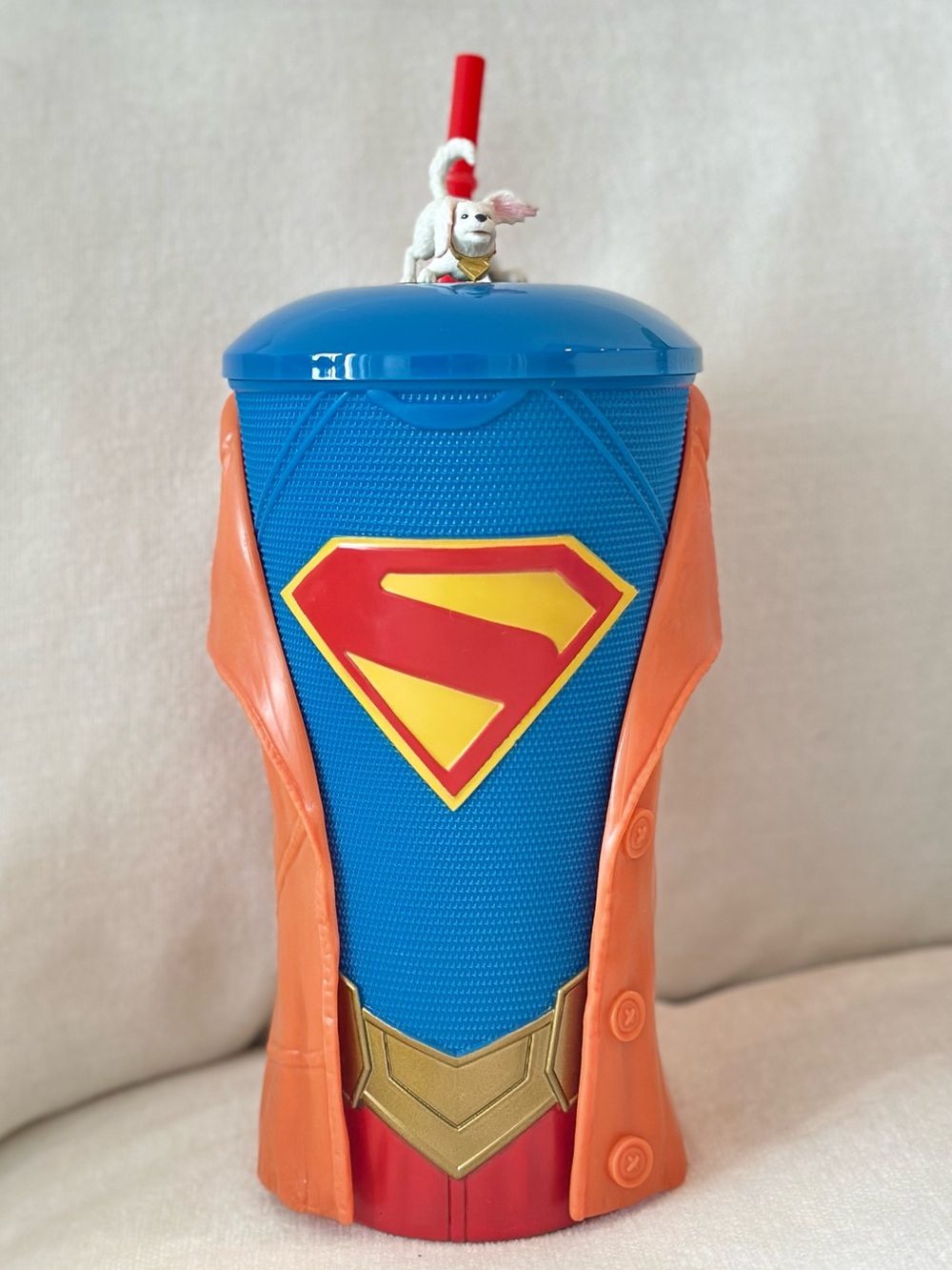 New Supergirl Grippr Cup With Krypto Topper AMC Exclusive